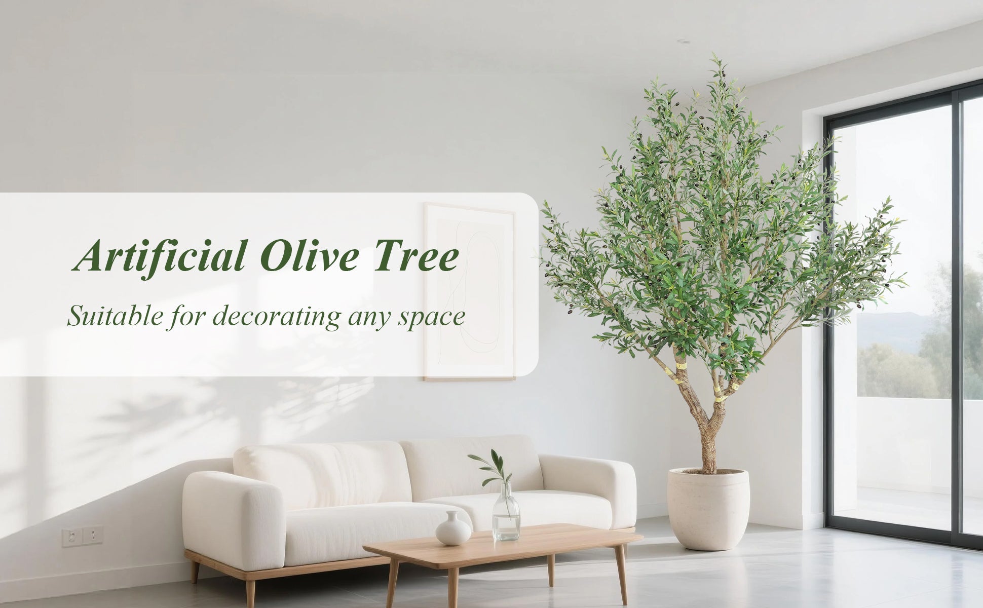 How to Style a Faux Olive Tree in Your Living Room – Easy Decor Tips