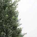 2 Pieces 37in(3.1ft) Artificial Topiary Cedar Trees momoplant