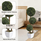 triple ball topiary set of 2