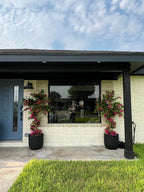 63" Artificial Bougainvillea Tree | 5.2ft Tall Faux Flowering Tree for Patio & Grand Entry