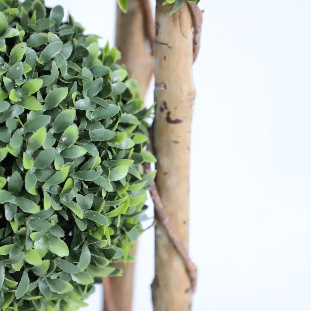 faux triple ball trees