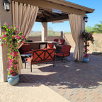 63" Artificial Bougainvillea Tree | 5.2ft Tall Faux Flowering Tree for Patio & Grand Entry