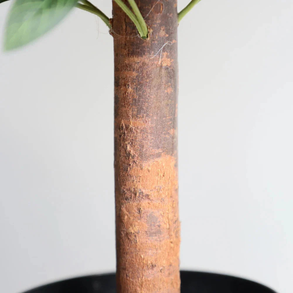 2 Pieces 47in(4ft) Artificial Topiary Olive Triple Ball Trees momoplant