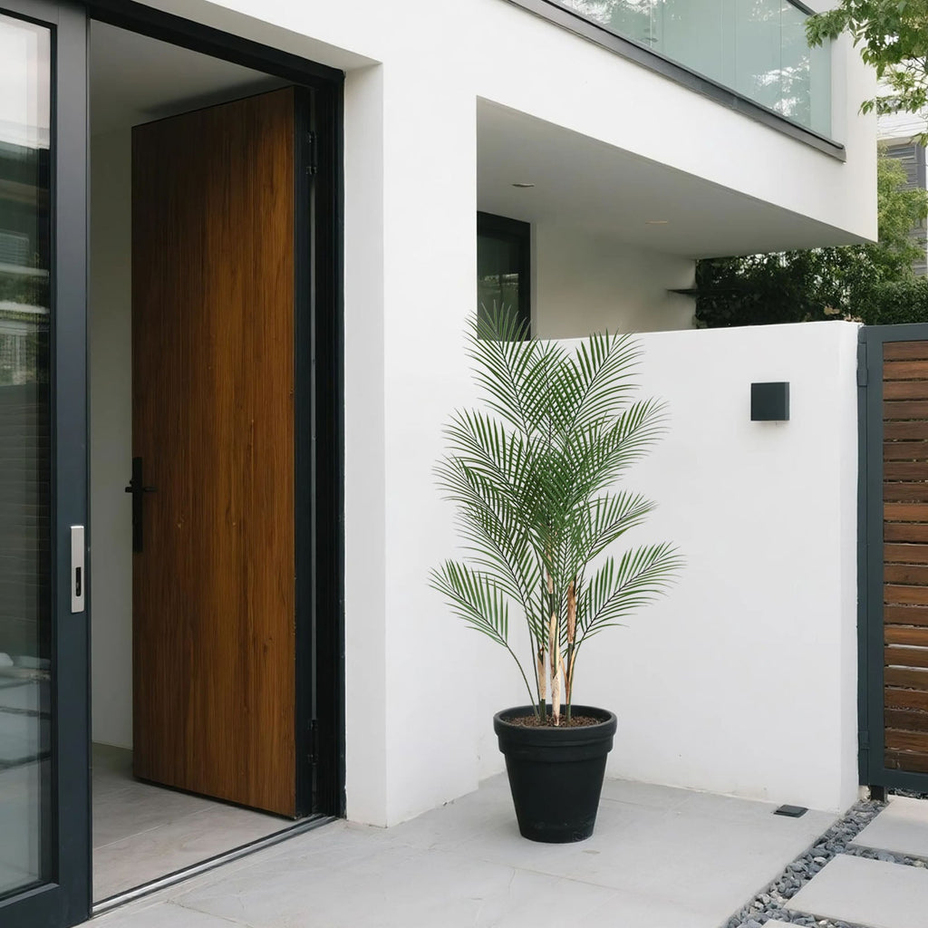 2-Pack 47" Artificial Areca Palm – Lush Faux Palms, Zero Maintenance