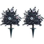 2-Pack 60cm Halloween Pumpkin Yard Stakes | Outdoor Fall Decorations | Weatherproof & UV-Resistant