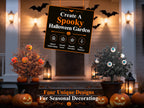 2-Pack 60cm Halloween Pumpkin Yard Stakes | Outdoor Fall Decorations | Weatherproof & UV-Resistant