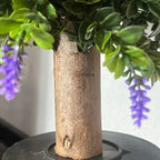 2-Pack 60cm Artificial Lavender Spike Stakes|artificial lavender spikes|stake-in-ground