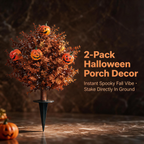 Halloween flower stakes