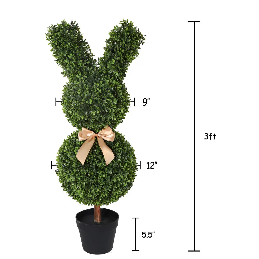 Real Topiary Takes Years — Ours Is Ready This Easter