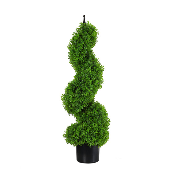 （set of 2）Artificial Boxwood topiary plant 35&