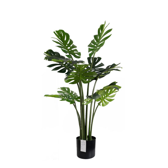 Artificial 11leaves monstera deliciosa 47" (set of 2)